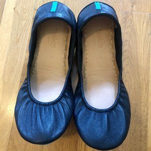 Tieks Matte Black Size 7 NEW with BOX!